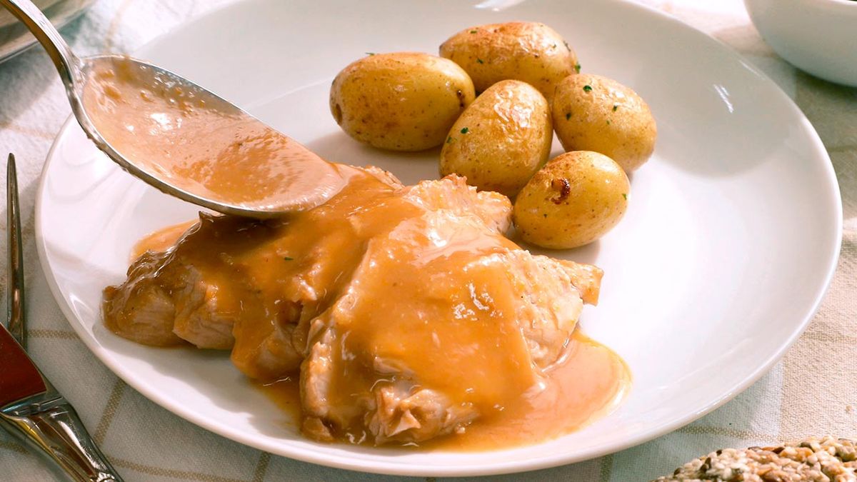 Recopilatorio de salsas fáciles para acompañar platos de carne  salsa de manzana y zanahoria