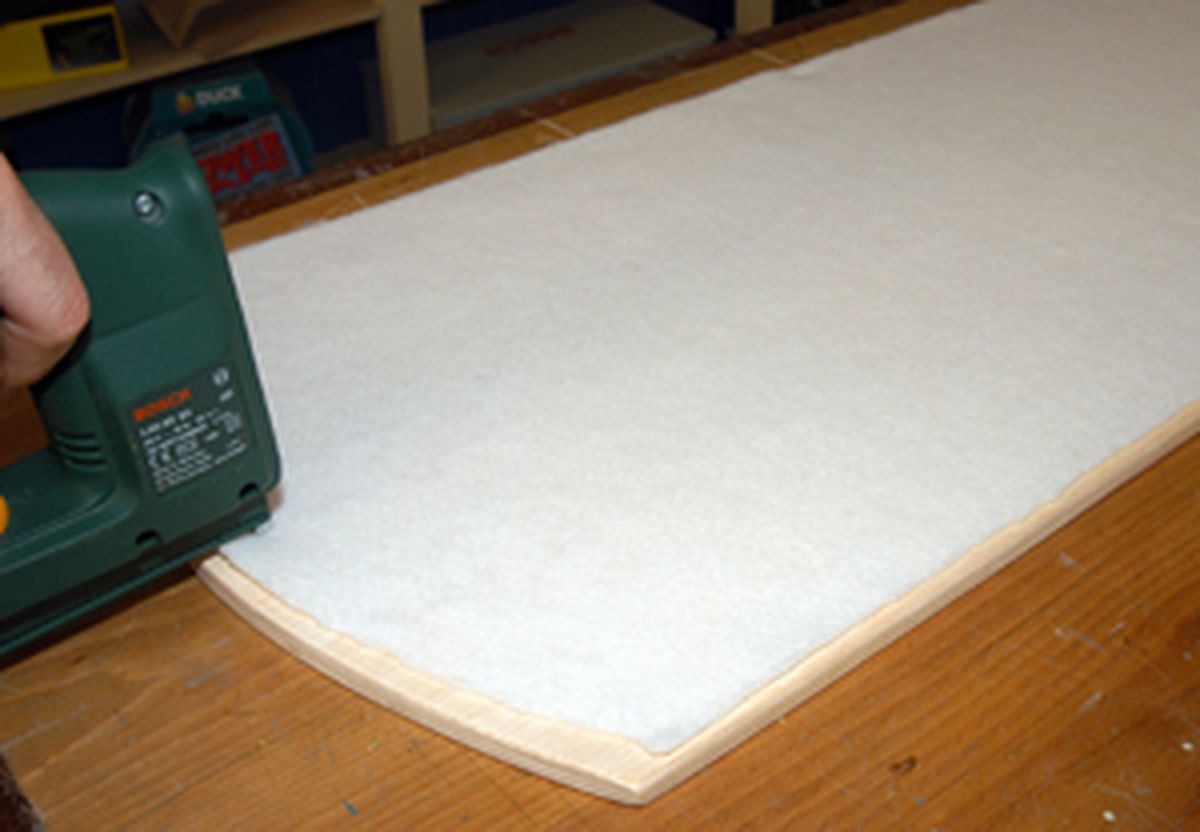 Biombo tapizado paso 3