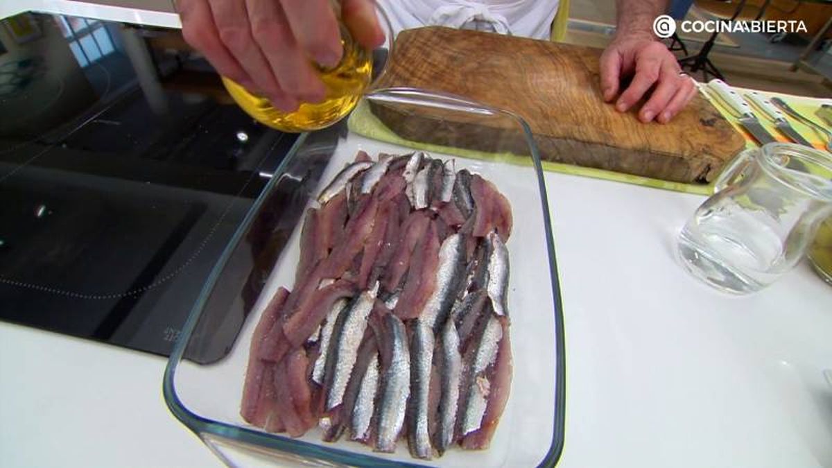 La fórmula de Arguiñano para marinar los boquerones: 80% de vinagre y 20% de agua