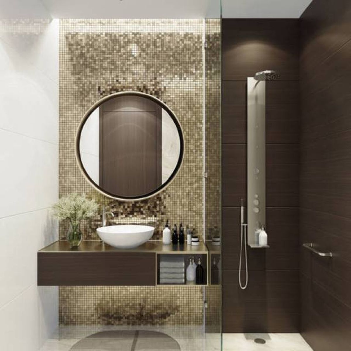 Baño pequeño con encanto 5