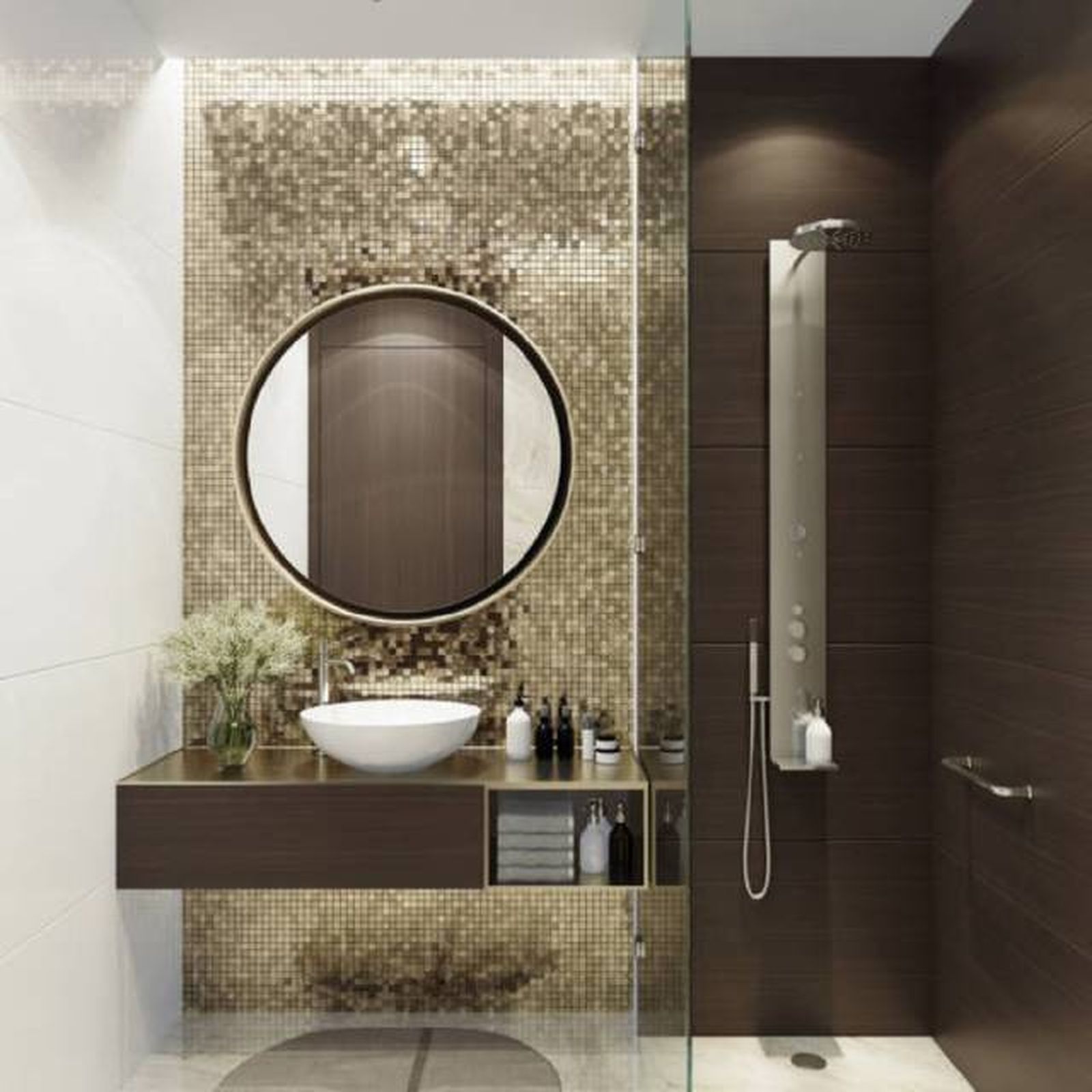Baño pequeño con encanto 5
