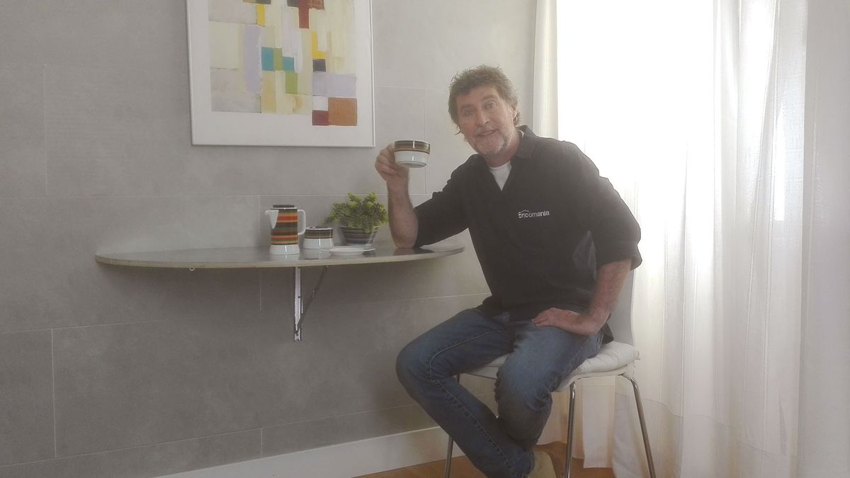 Cómo hacer una mesa redonda abatible paso 14