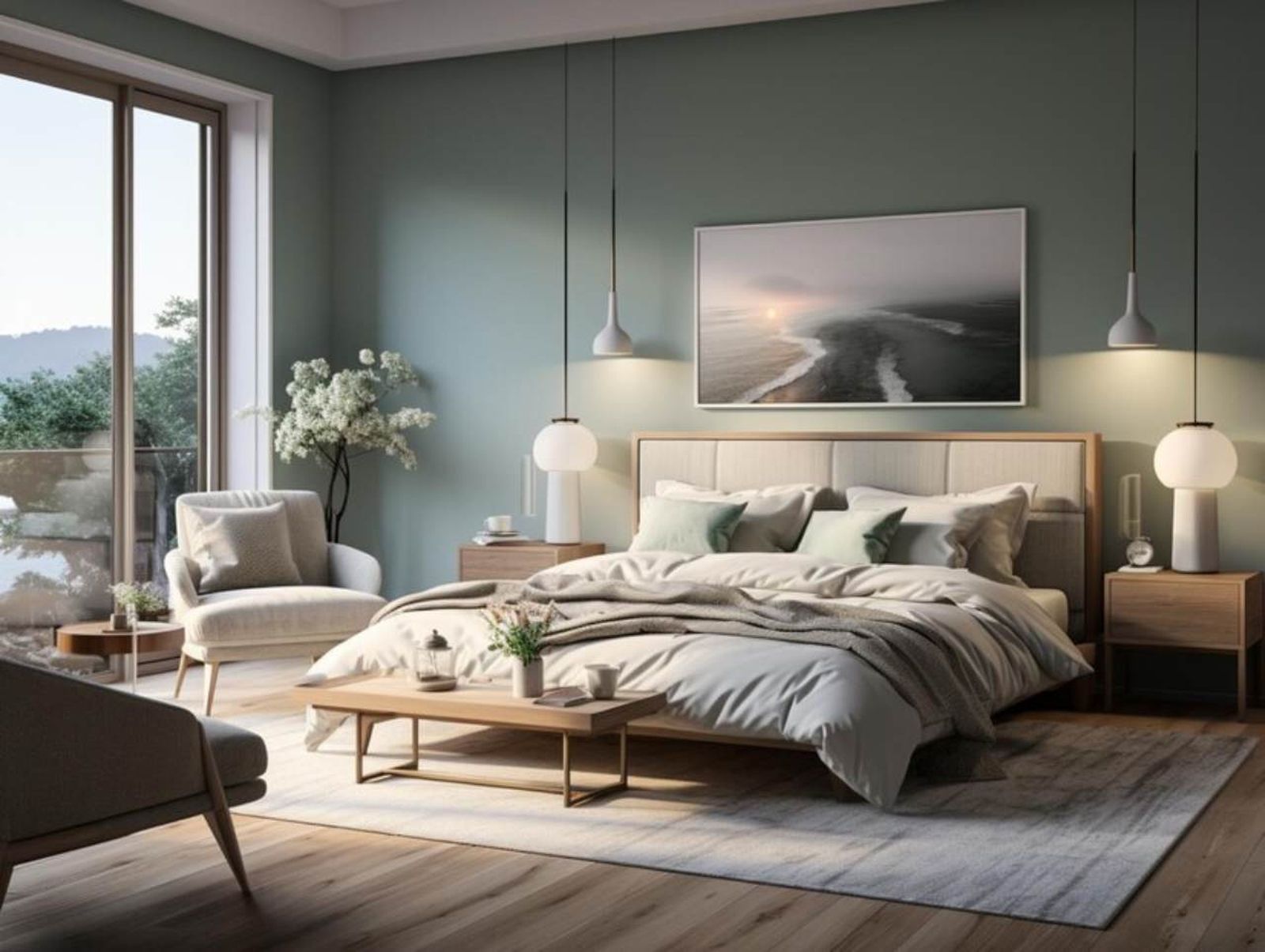 Colores relajantes para los dormitorios de adultos según el Feng Shui