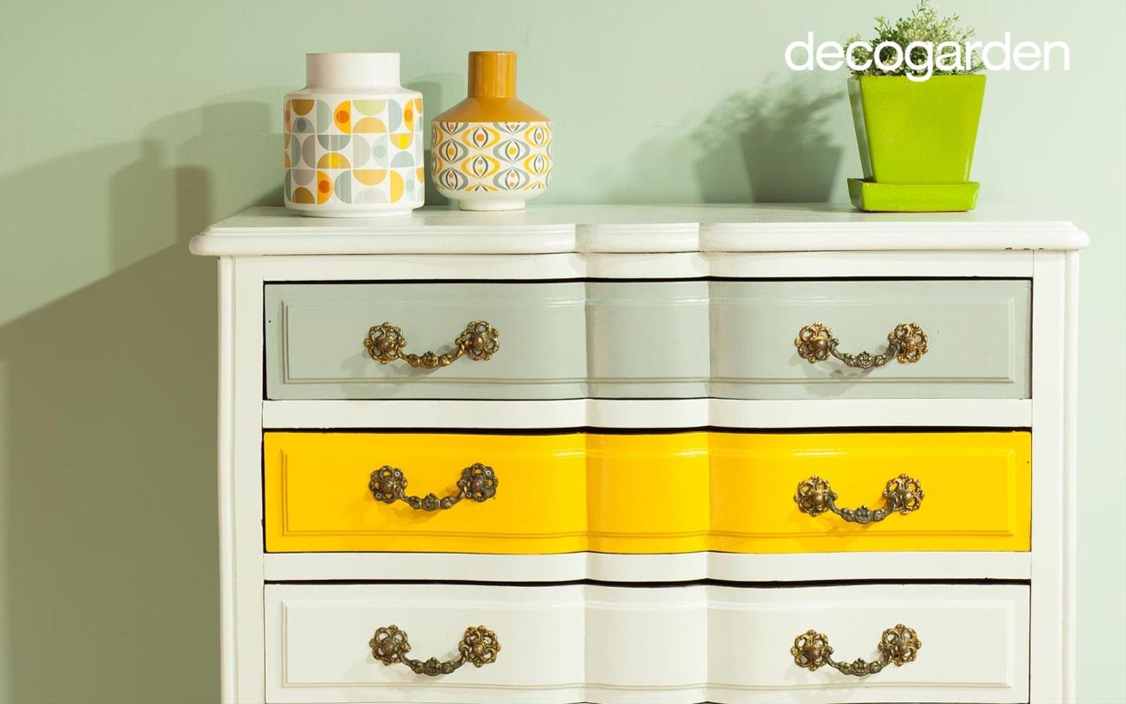 Como pintar una comoda vintage principal