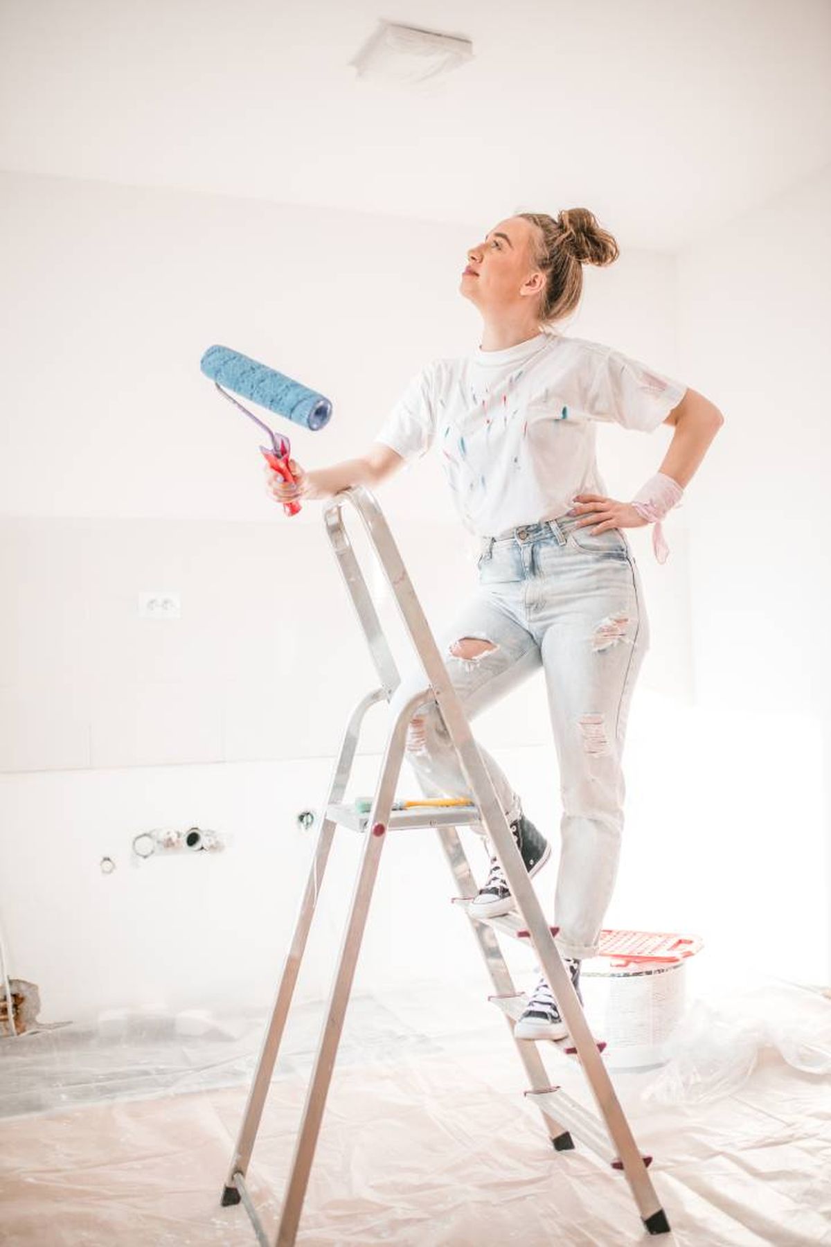 como pintar azulejos cocina bano 1