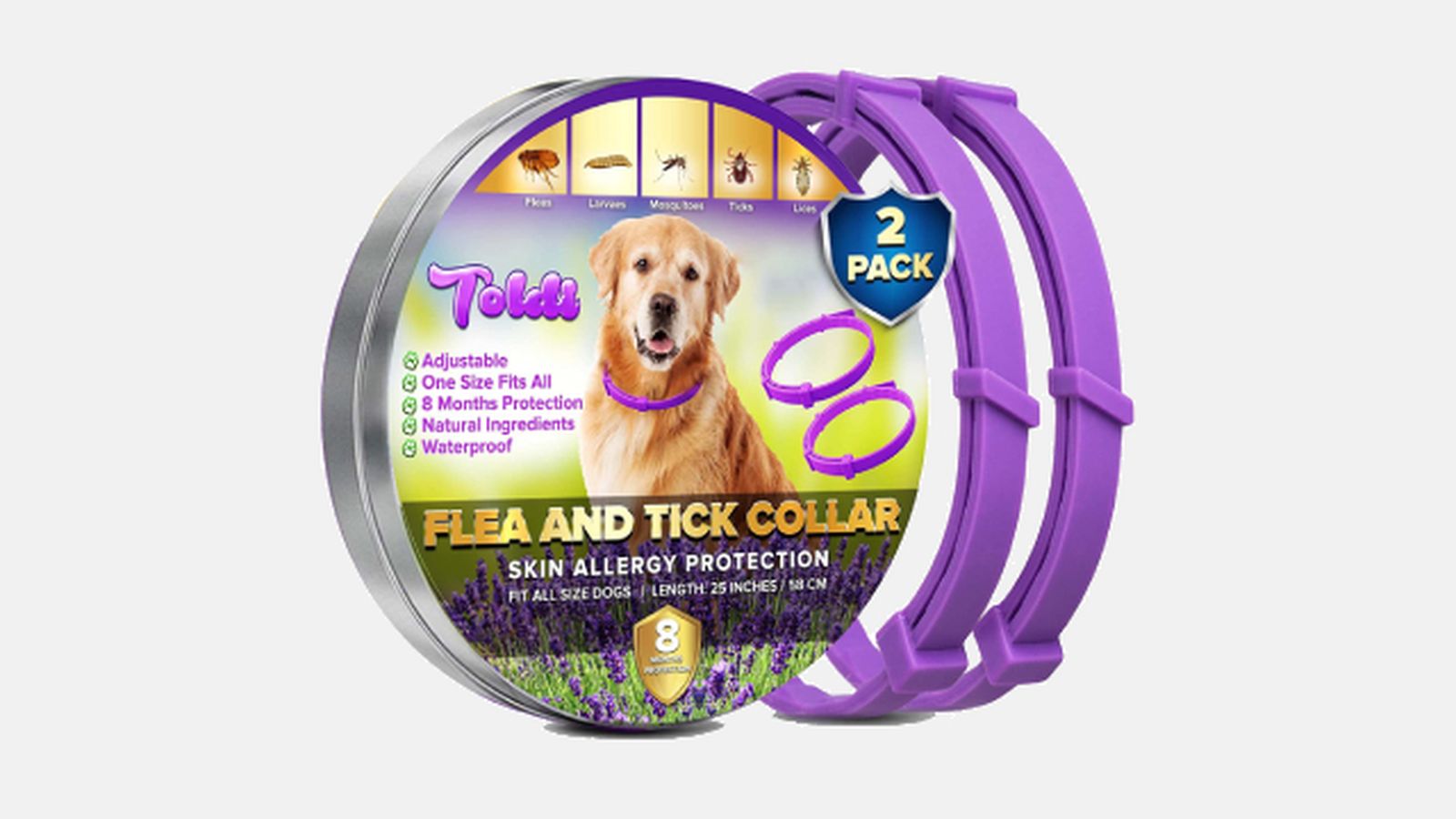 collares antiparasitarios para perros modelo 3