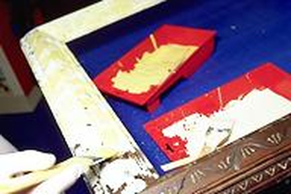 Restaurar el marco de un cuadro paso 9