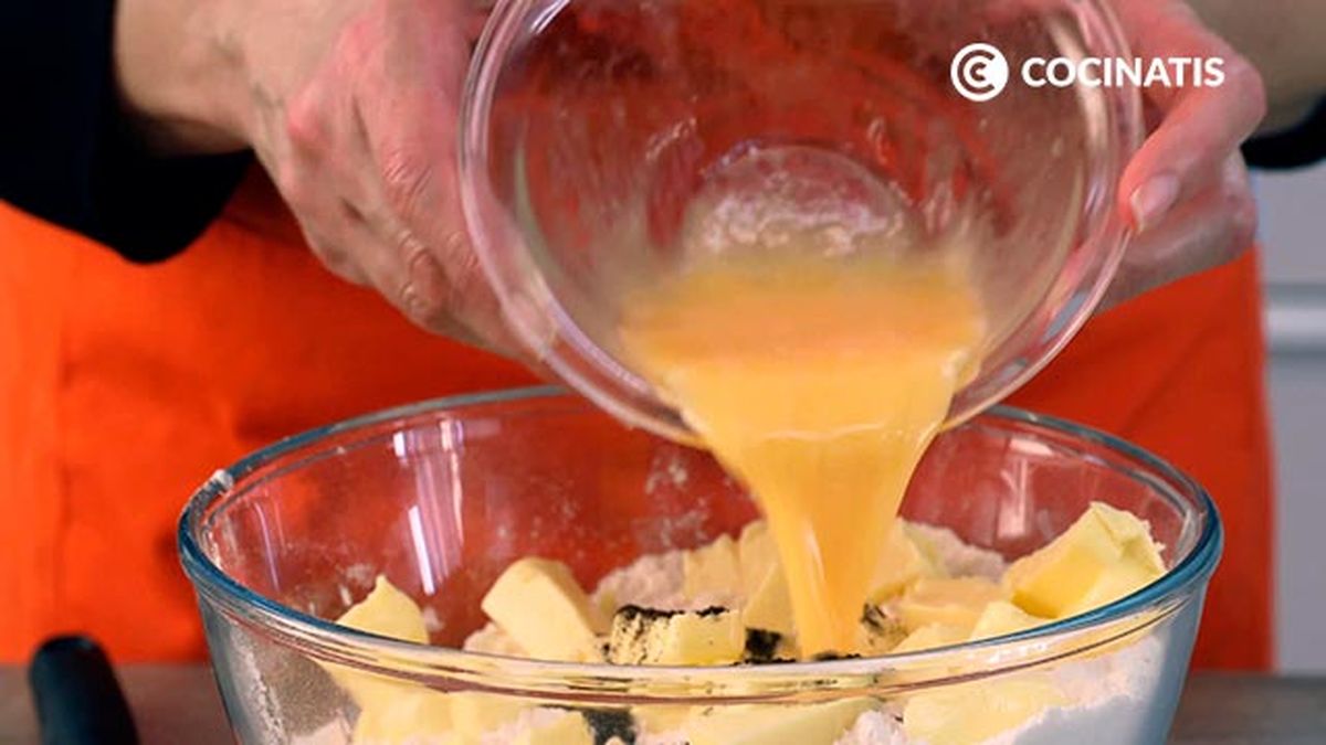 Receta de tarta de manzana crujiente   paso 2