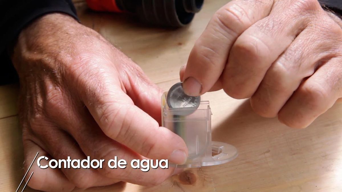 Contador de agua para el riego paso 1