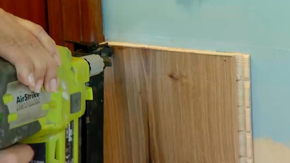 Decogarden 690 decorar pared friso madera roble paso4