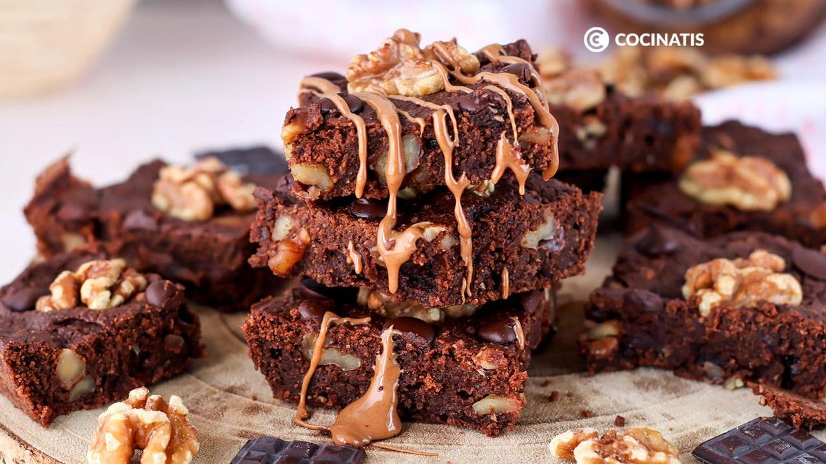 Brownie vegano