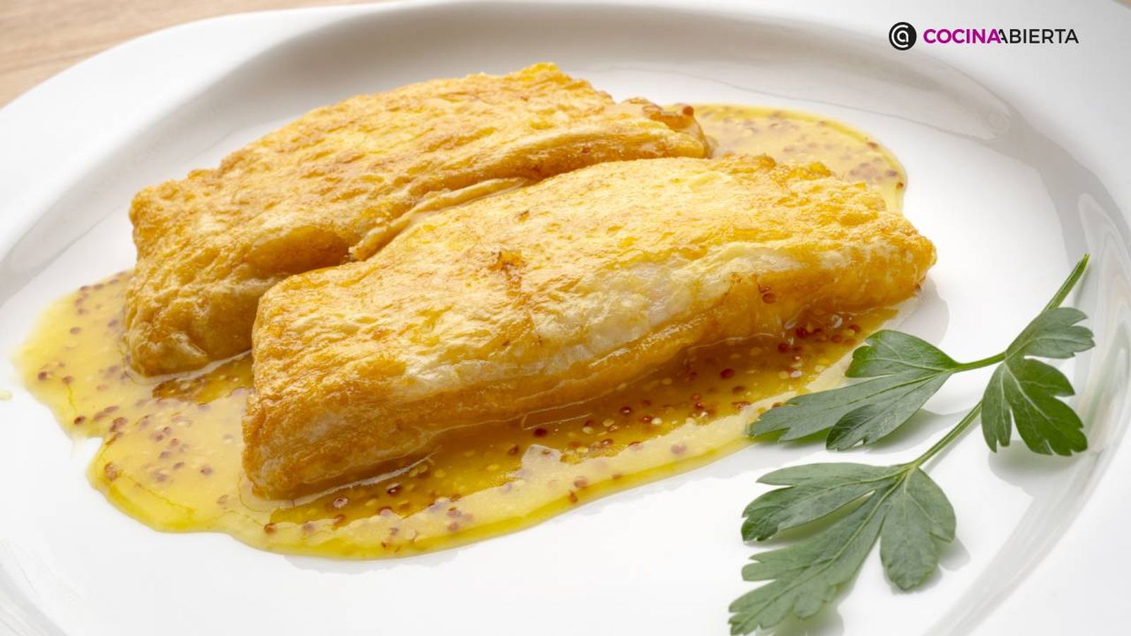 bacalao fresco rebozado con salsa de naranja receta