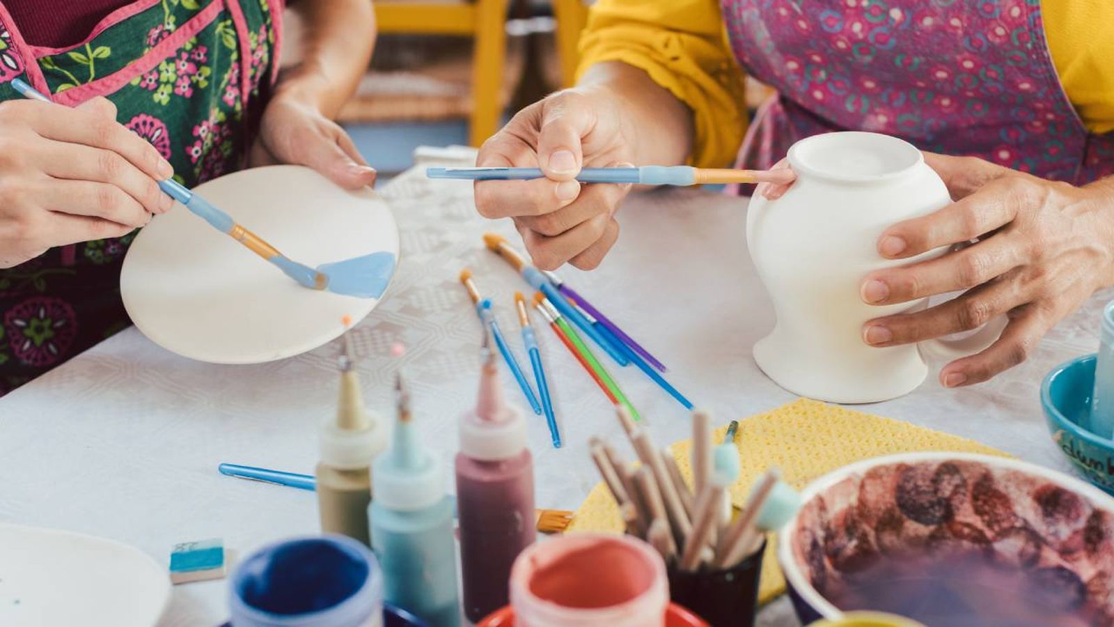 pintar vajilla porcelana