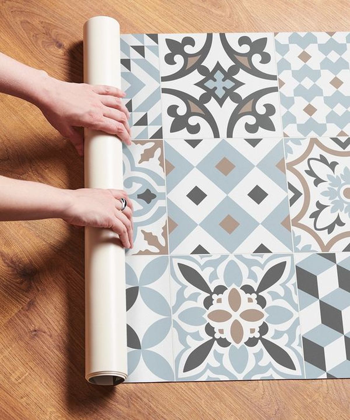 alfombra vinilica cocina