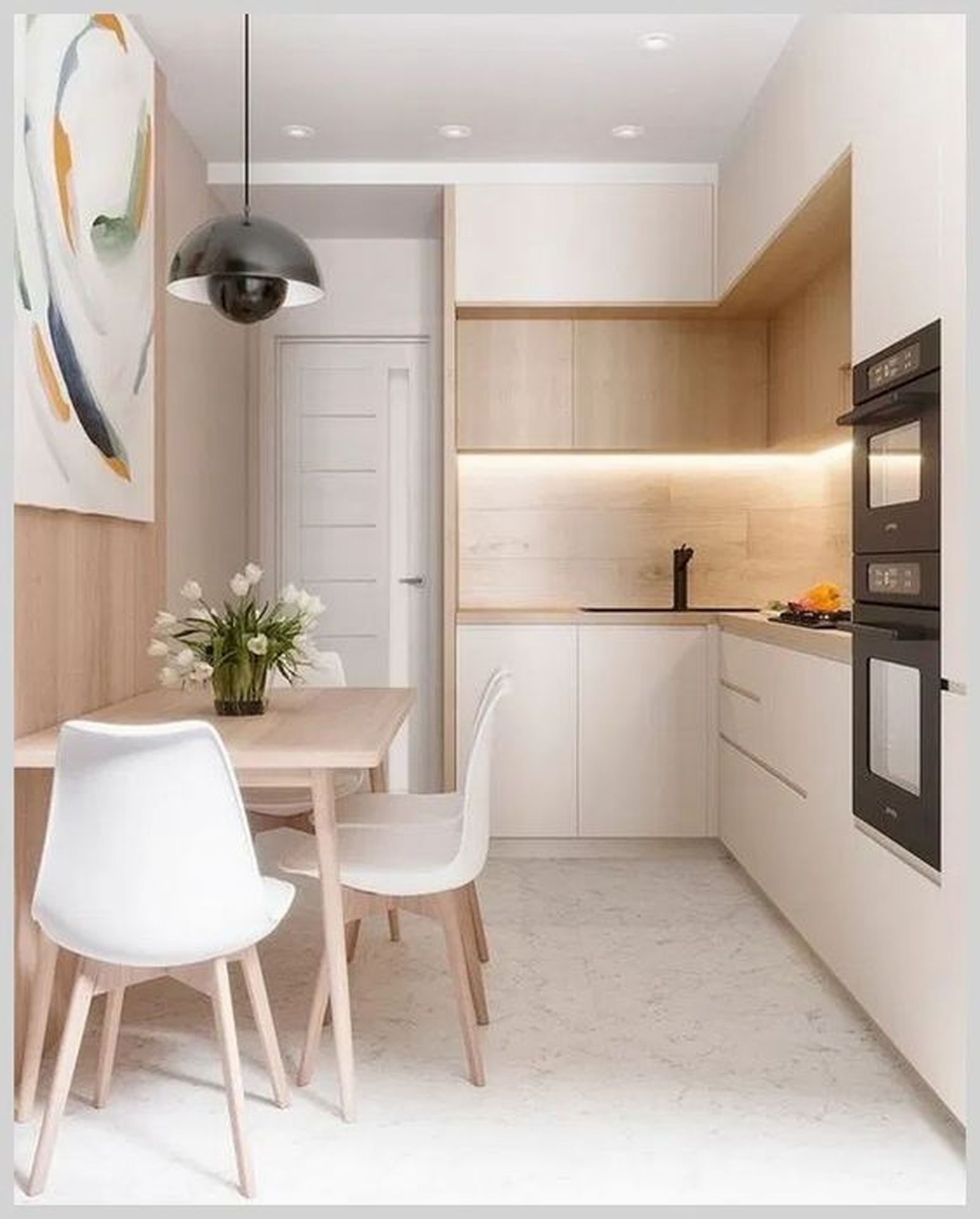 cocina pequena muebles hasta el techo pinterest arqzon