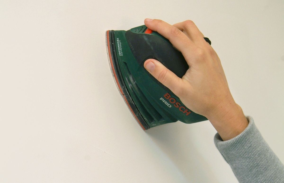 Alisar pared de sótano paso 5