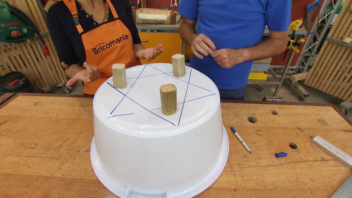 Jardinera de hormigón móvil paso 2