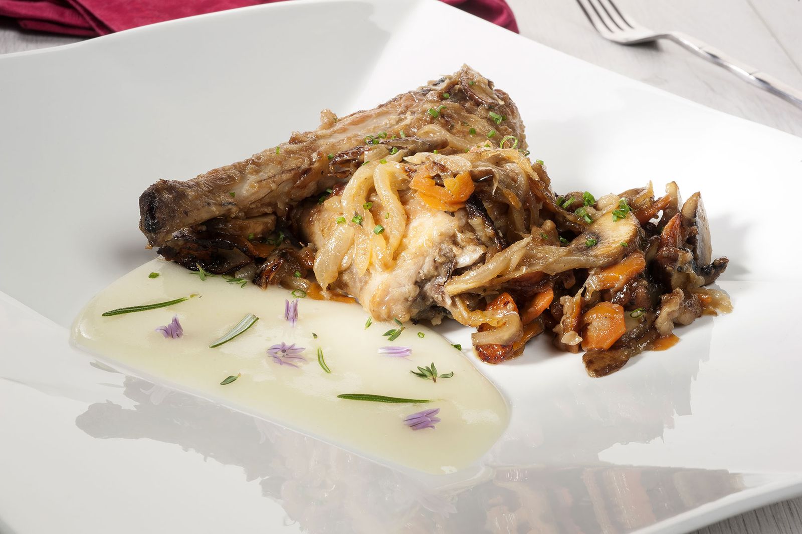 CABI0035 Amaia Conejo a la cazadora con champiñones xl