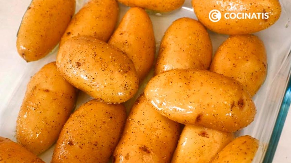 Receta de medallones de carne de conejo a la plancha con Salsa Romesco y patatas  paso 1