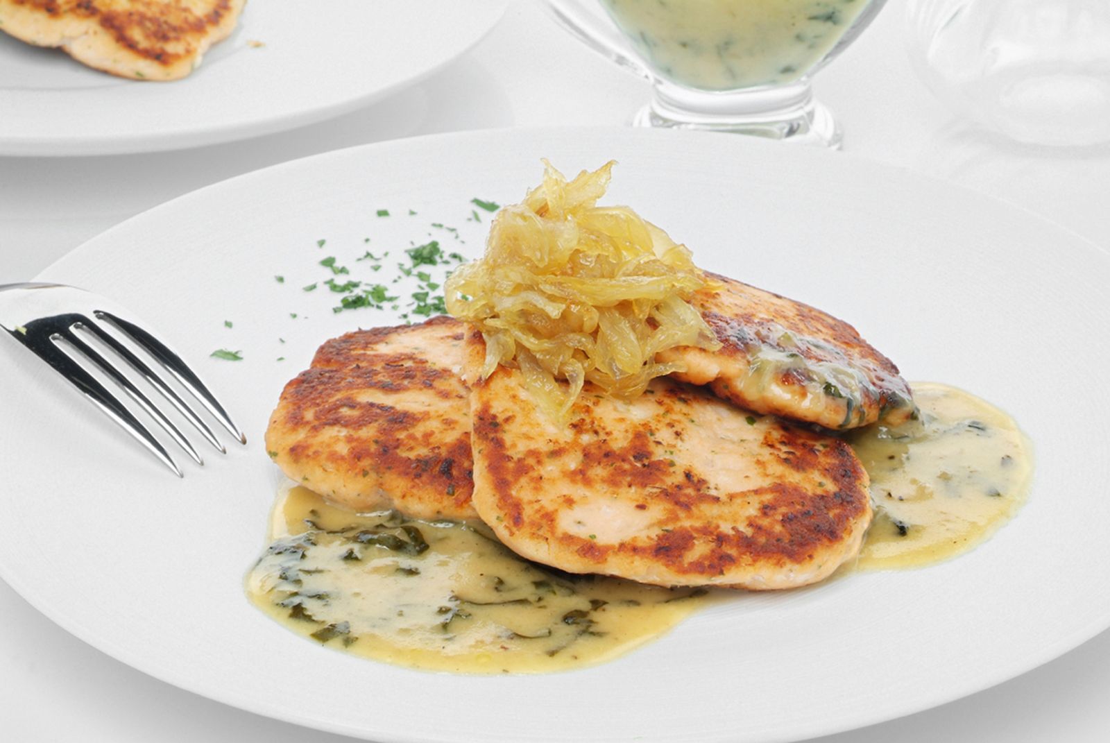 HAMBURGUESA DE SALMON