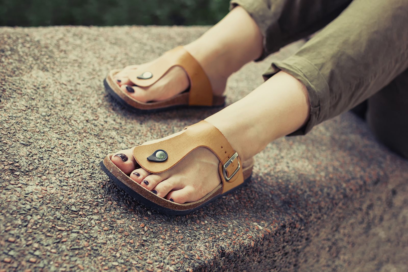 chancletas limpiar piel