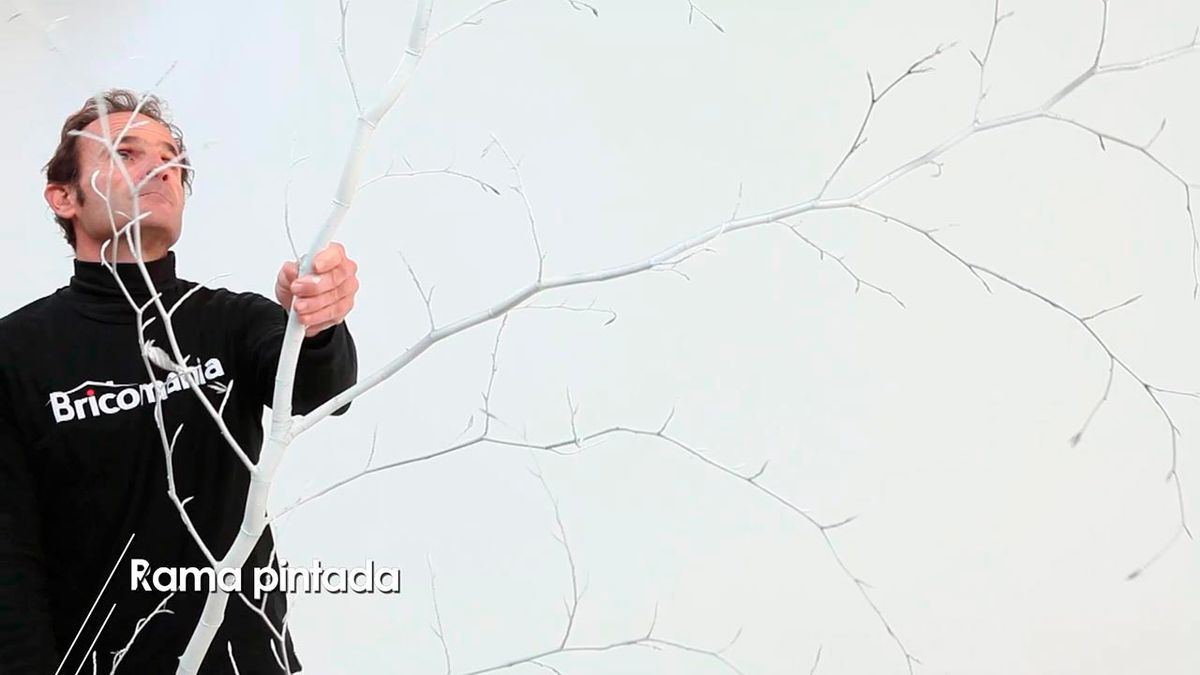 Como pintar una rama para decorar la casa paso 5