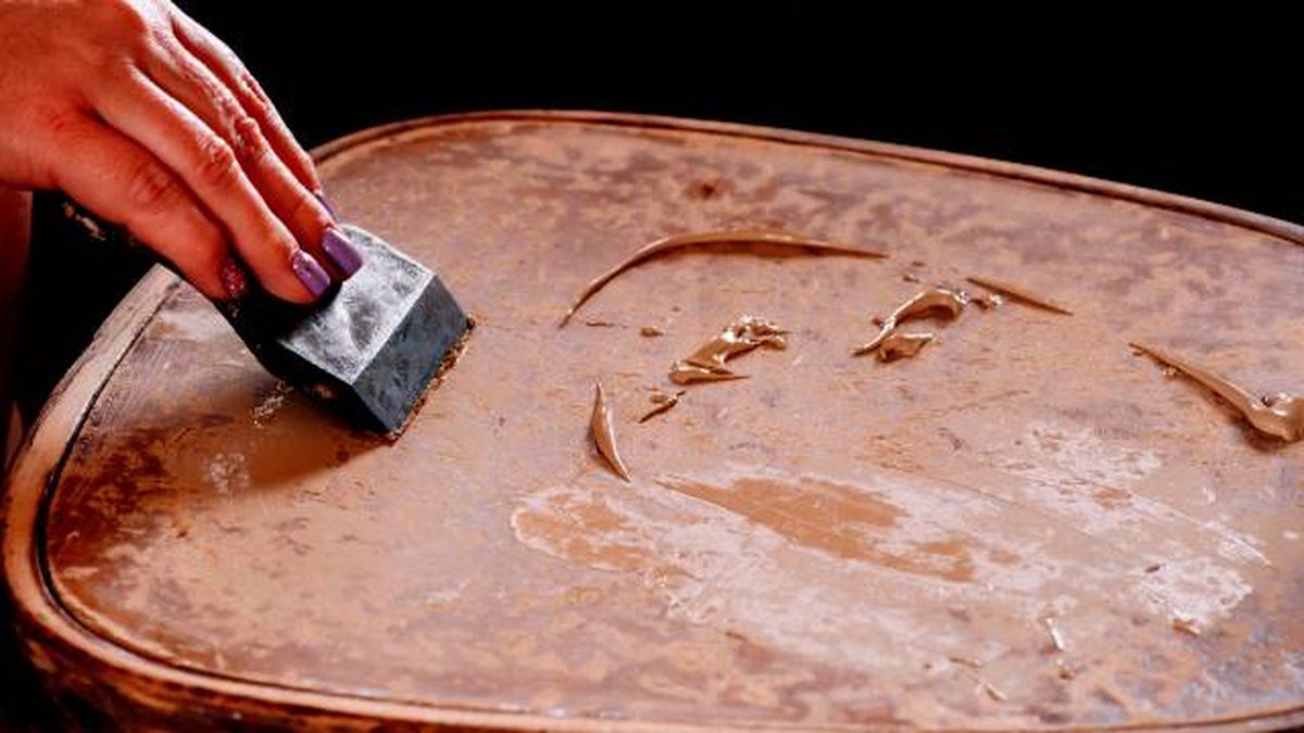 pintura para madera paso 2