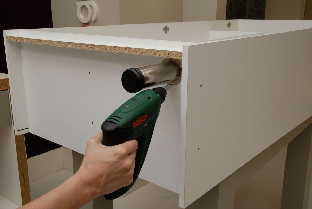 Transformación de armario multiusos en zapatero paso 9