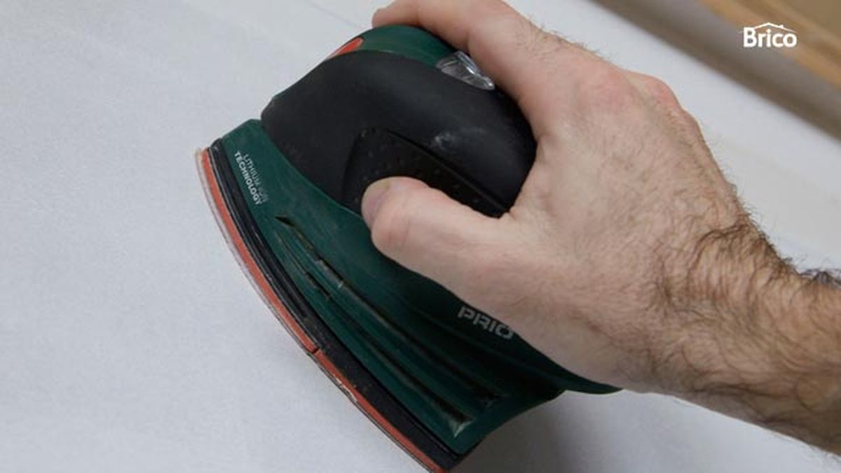 Tabique de madera paso 17