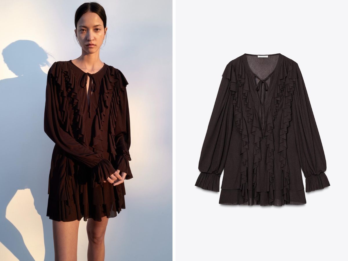 Vestidos corto con volantes para Semana Santa