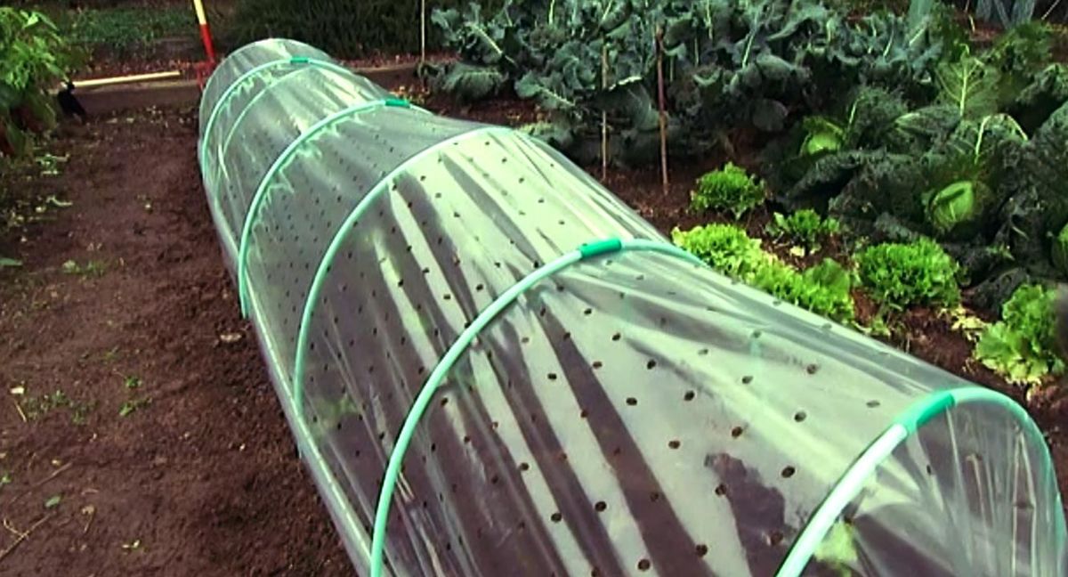 como instalar invernadero en la huerta brico 621 xl