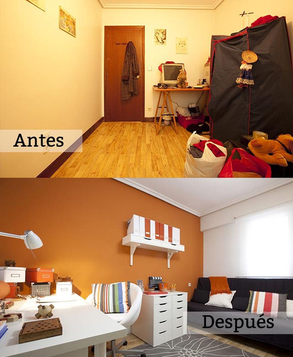 deco404 decorar estudio pequeno antes despues