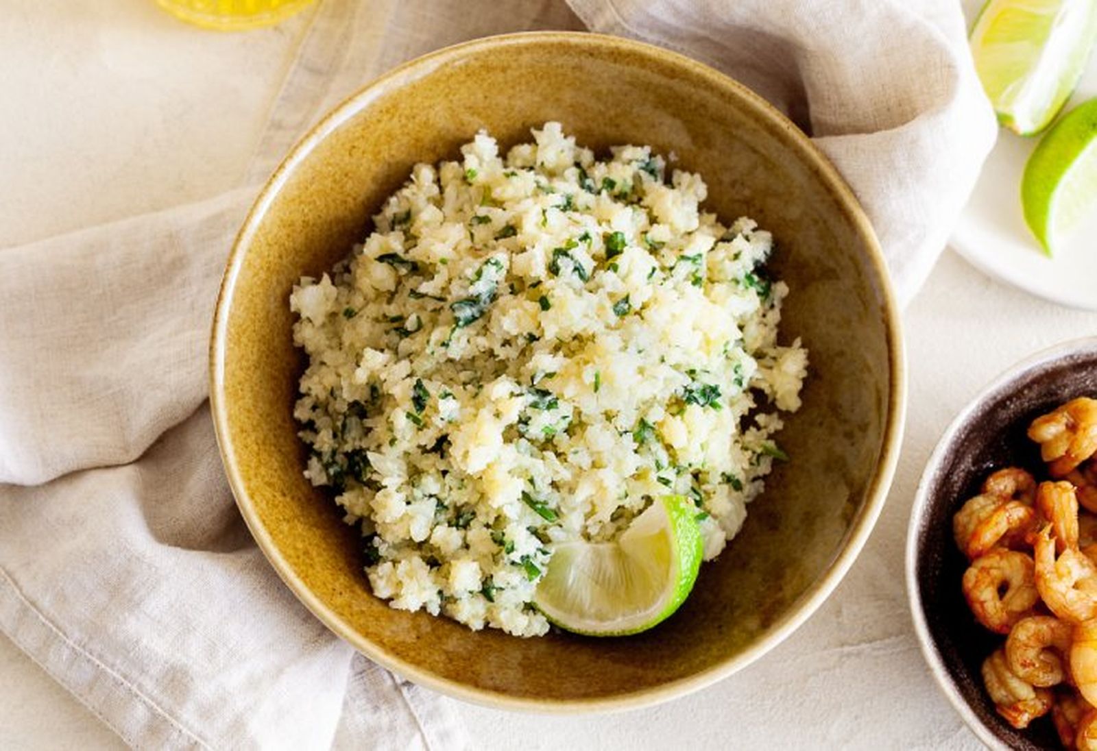 cuscus de coliflor con perejil