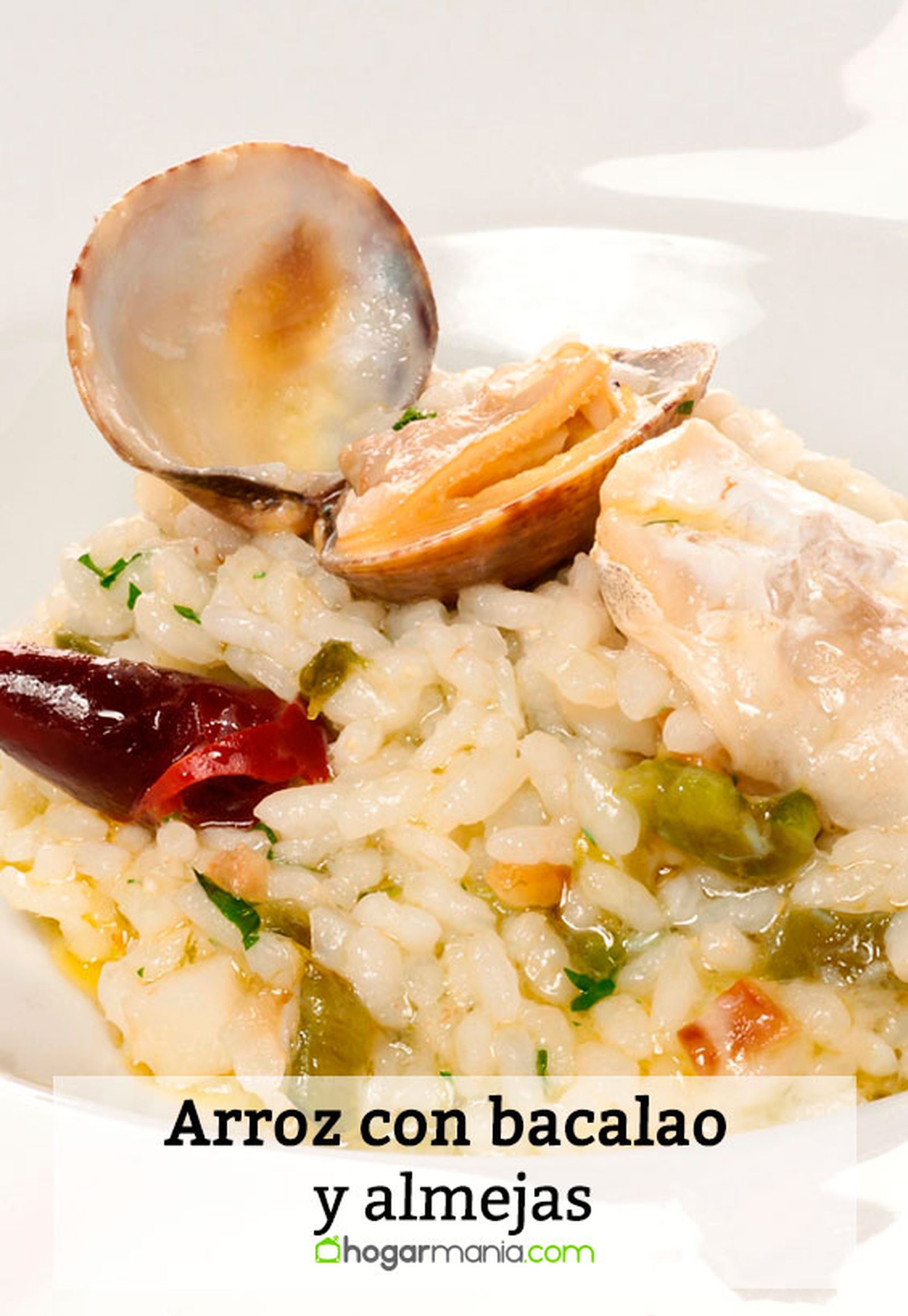 arroz bacalao almejas pin