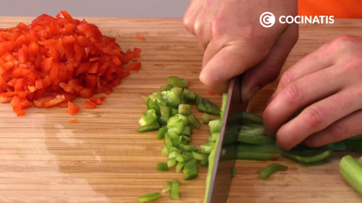 CTIS0555 receta arroz jambalaya paso 1