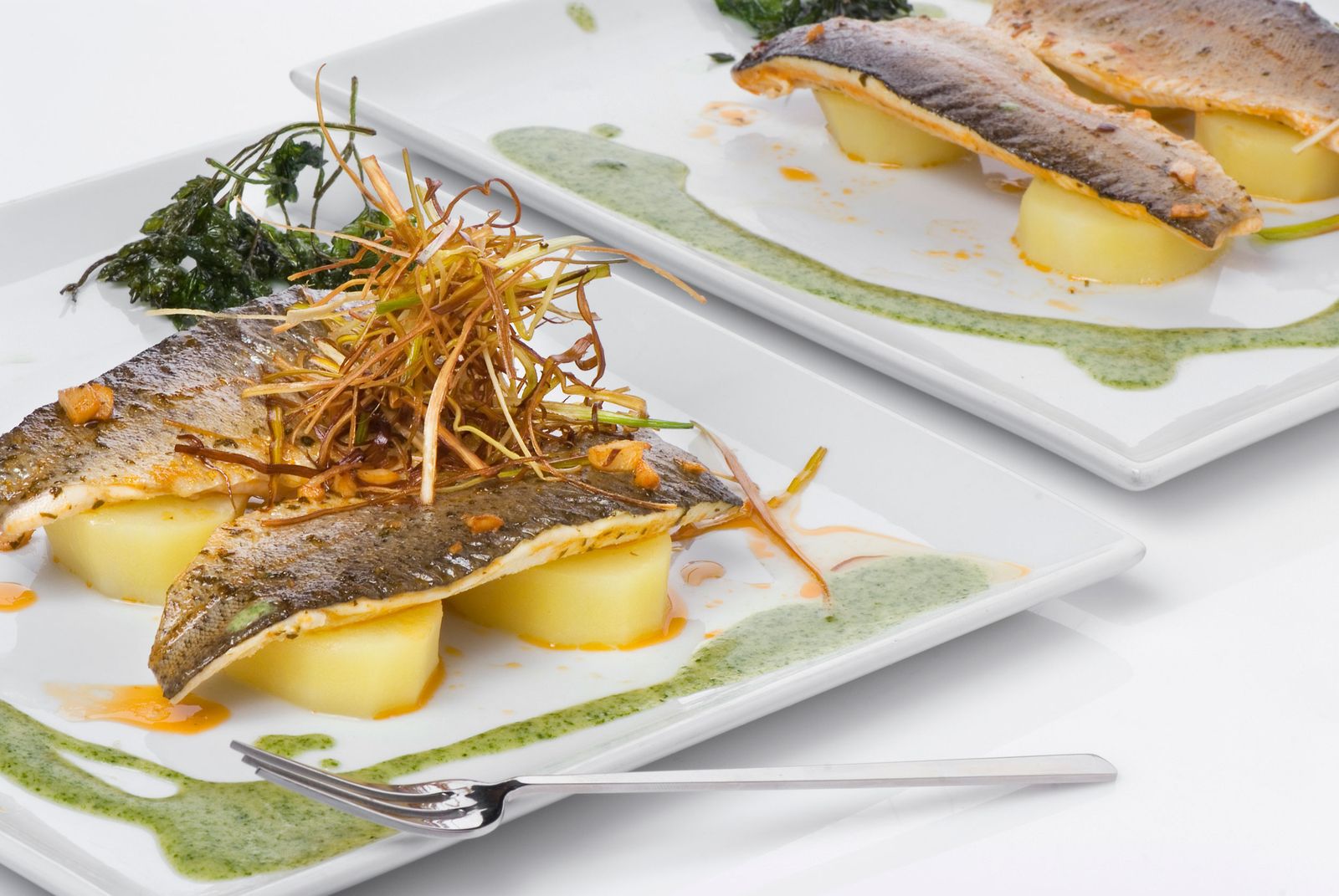 Lomos de truchas en escabeche