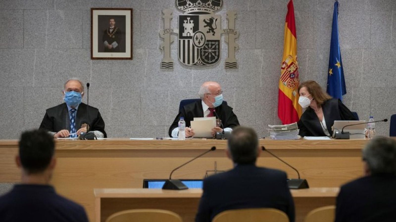 Trama Gürtel: Jueces toman declaración a los acusados por los amaños de la visita del Papa a Valencia. / Chema M.