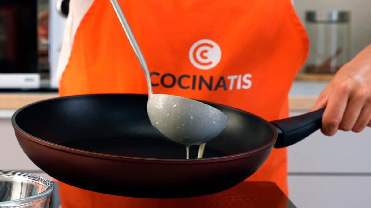 Receta de crepes de jamón y queso   paso 4