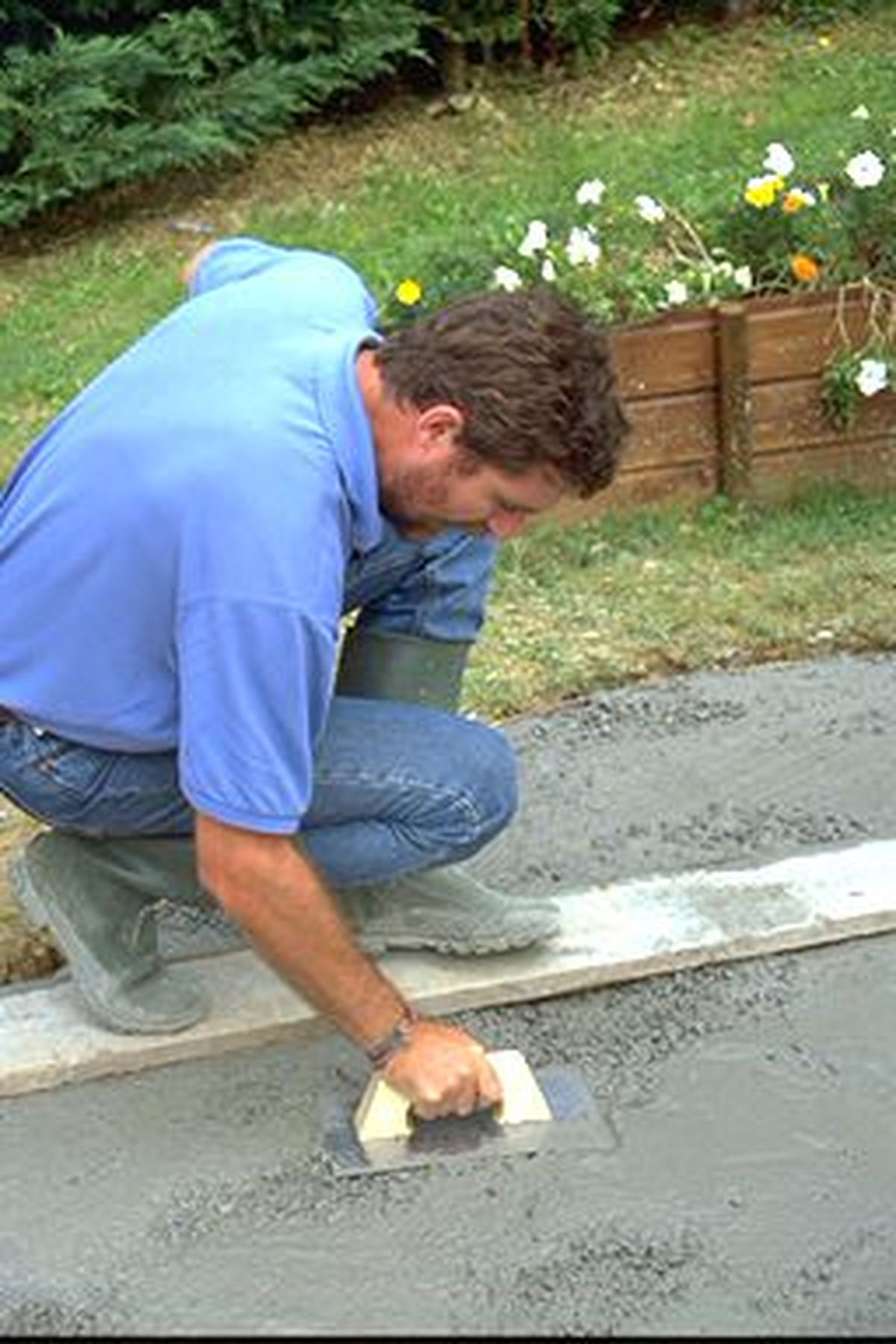 Solera circular de hormigón paso 9