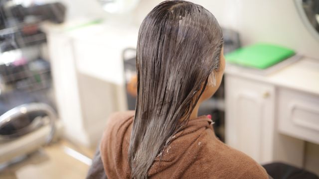 nanoqueratina mujer cabello