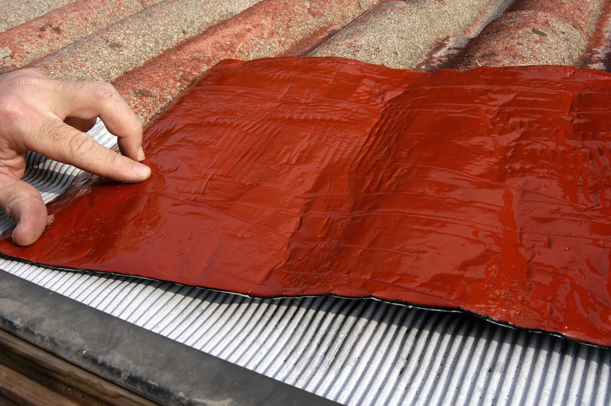 Impermeabilización de ventana de tejado paso 4