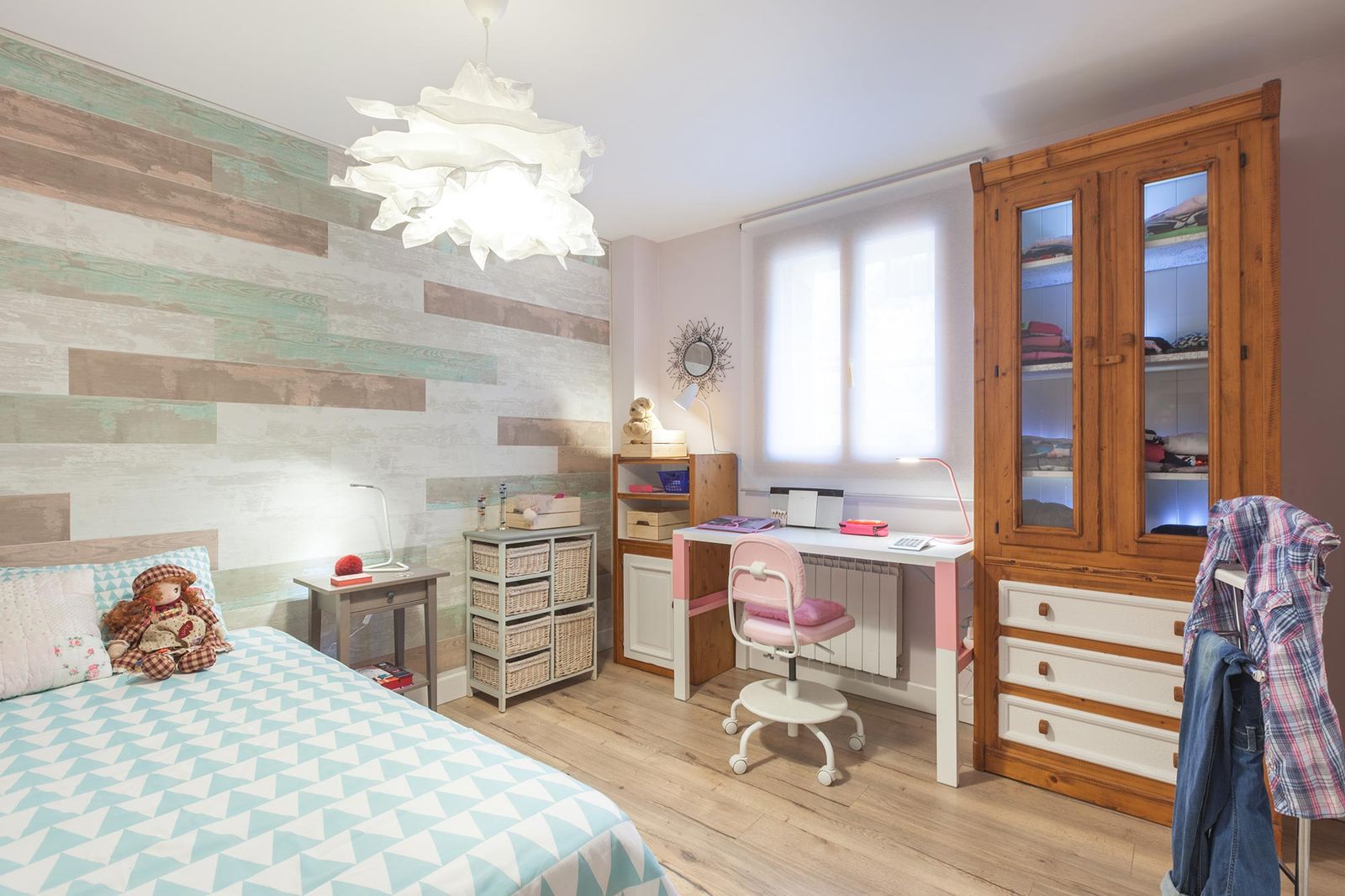 DEKO0714 decorar dormitorio juvenil rosa xl