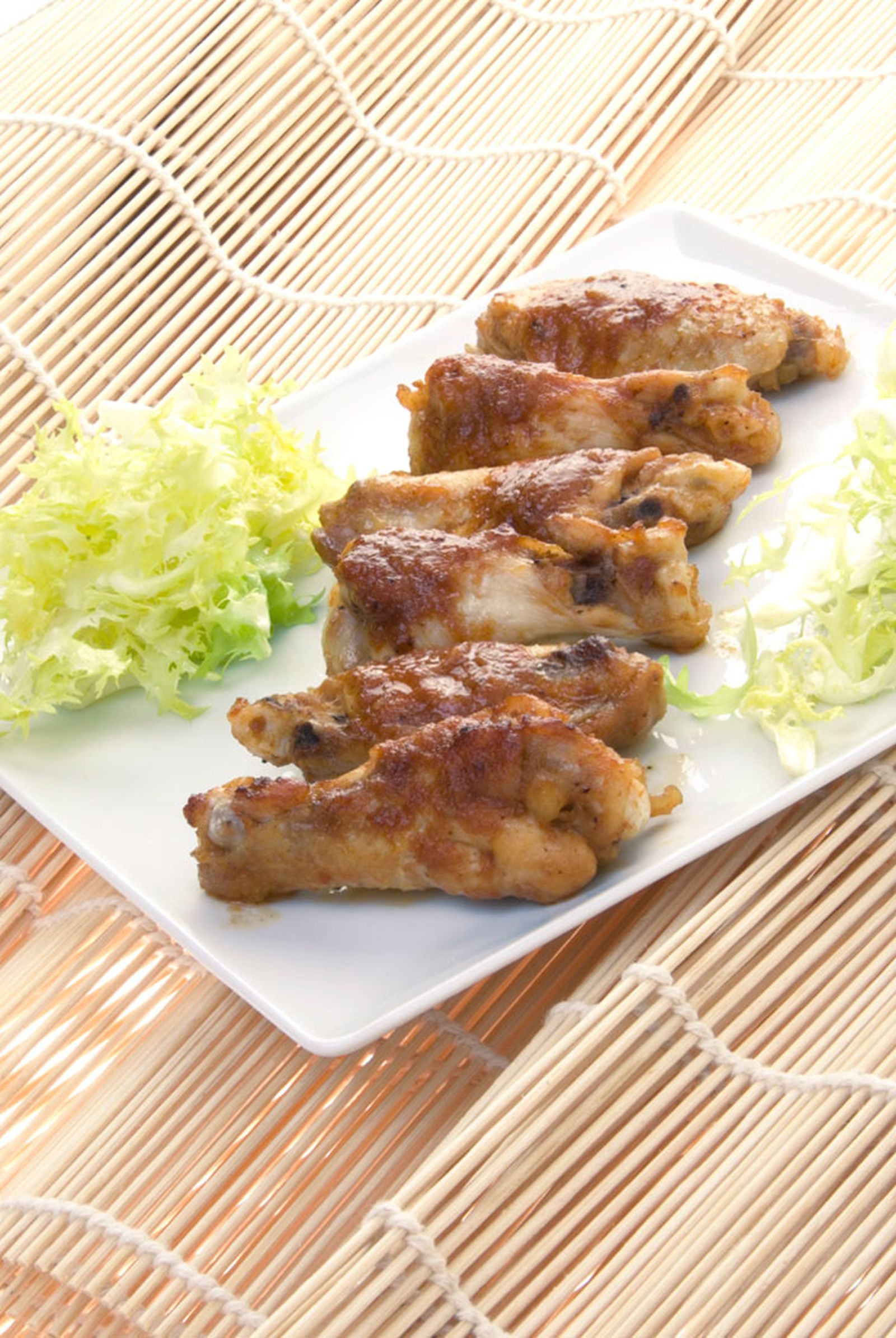 Alitas de pollo con toque mexicano