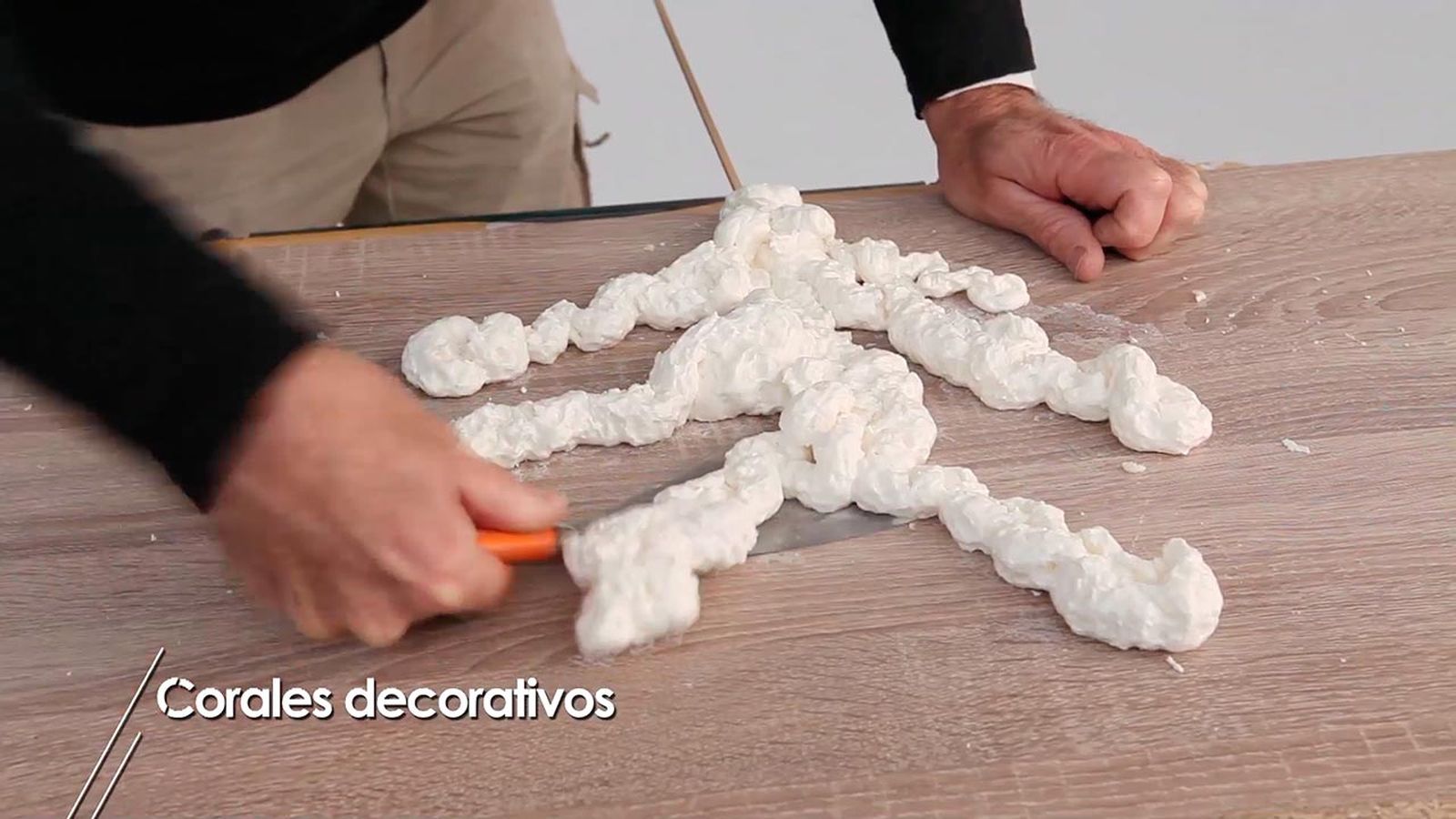Como hacer corales decorativos paso 5