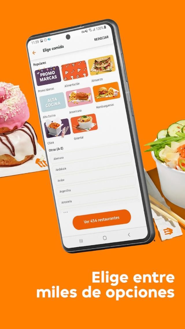 app comida domicilio just eat