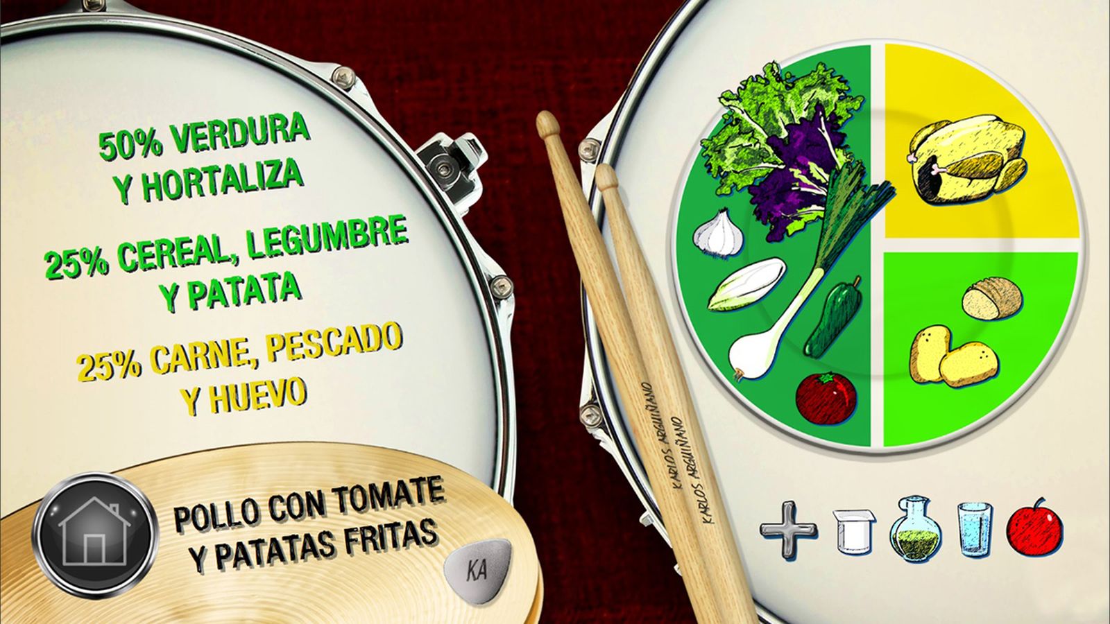 pollo tomate plato