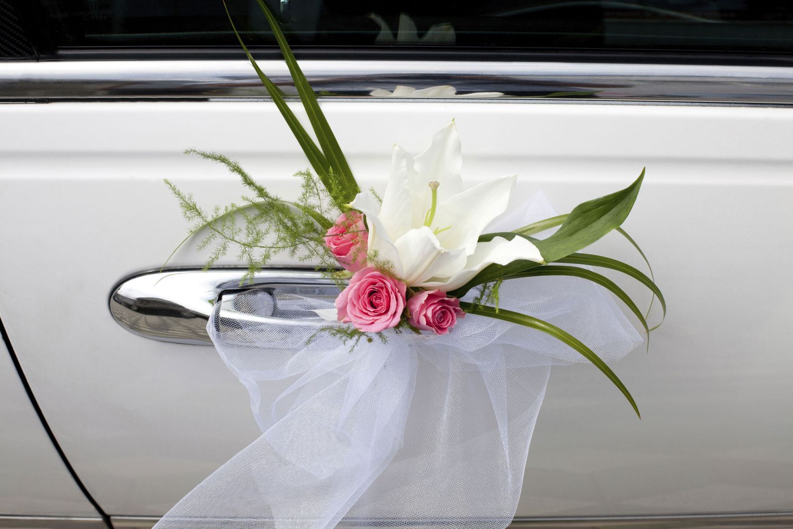 Cómo decorar el coche para una boda   7