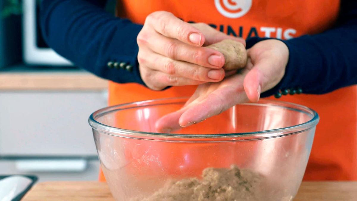 Receta de mantecados veganos de aceite de oliva  paso 4