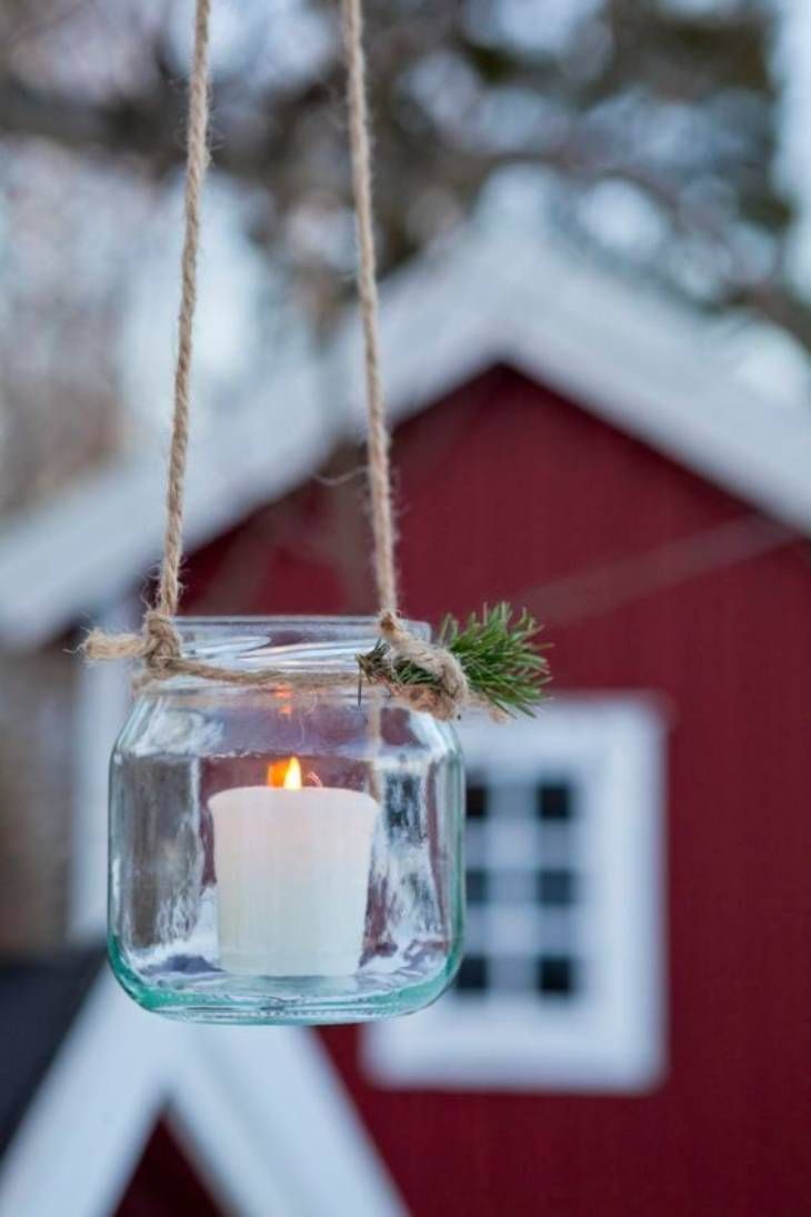 decoracion velas colgantes orden y limpieza en casa