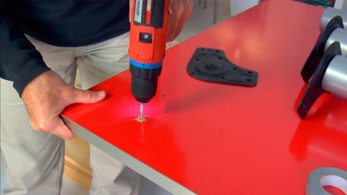 Hacer una mesa auxiliar paso 3